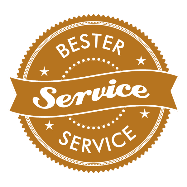 Foto hervorragender Service